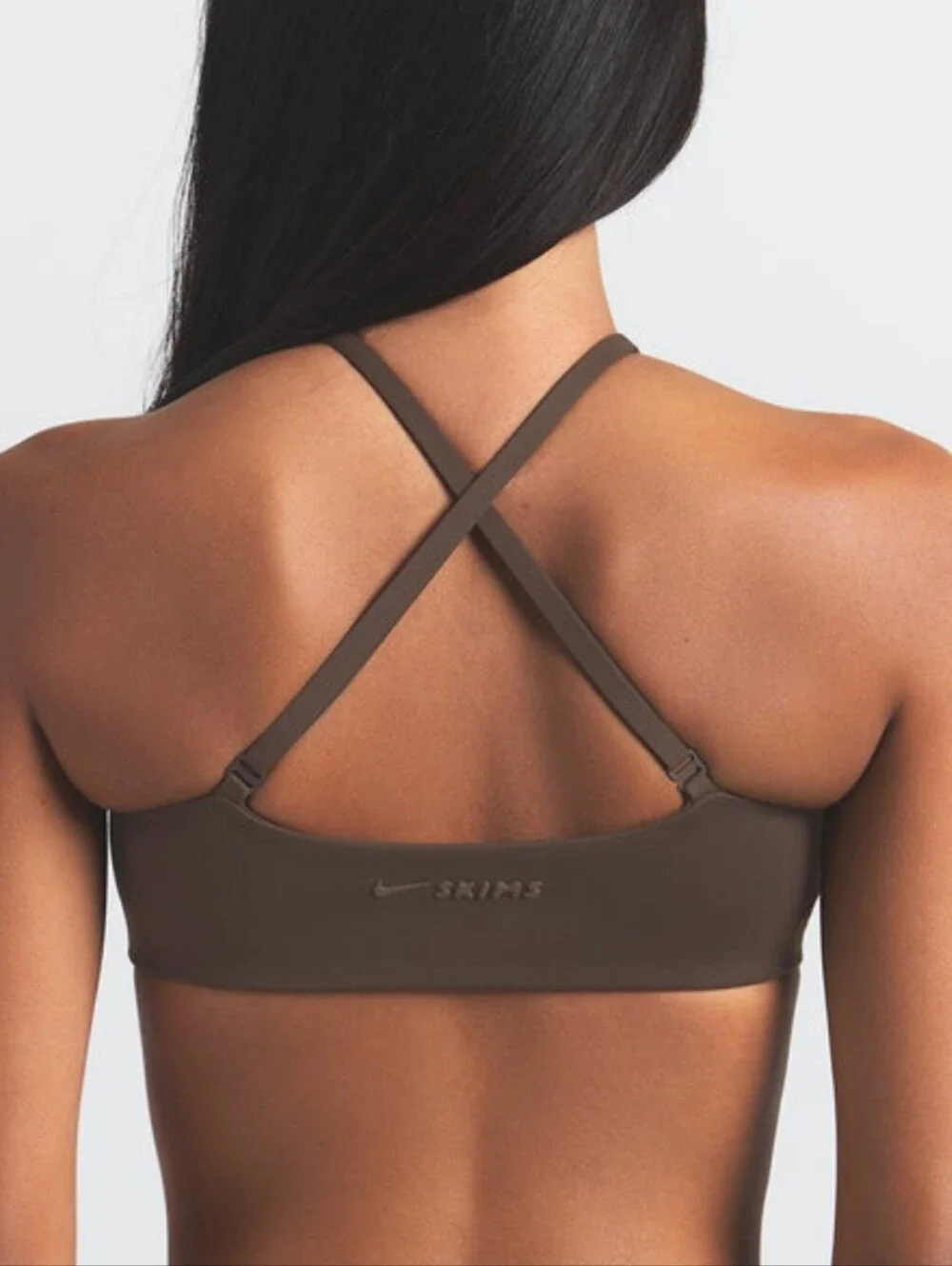 NIKESKIMS MATTE MICRO SCOOP BRA XS